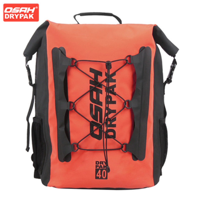 Motorcycle Gear Travel Bag - Osah laranja motocicleta saco 40l grande
