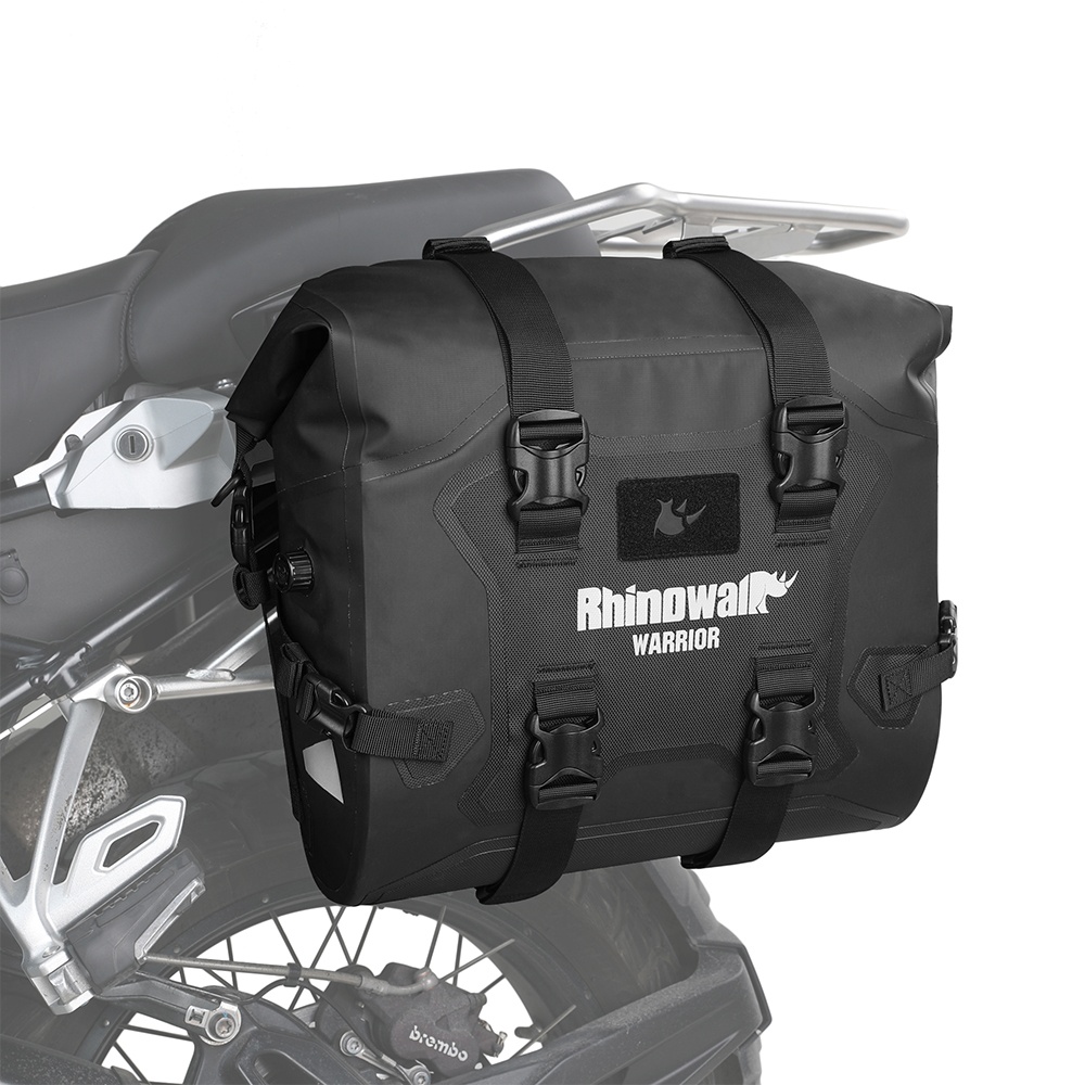 Motorcycle Gear Travel Bag - Bolsa Lateral Impermeável para Motocicleta Rhinowalk,