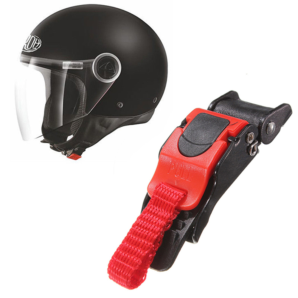 Motorcycle Gear Helmets - Alça de queixo para capacete de