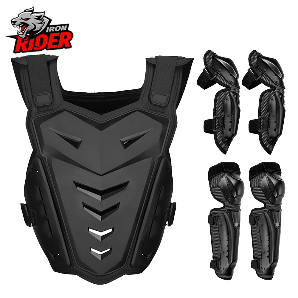 Motorcycle Gear Jacket - Colete de Proteção para Motocross: Jaqueta