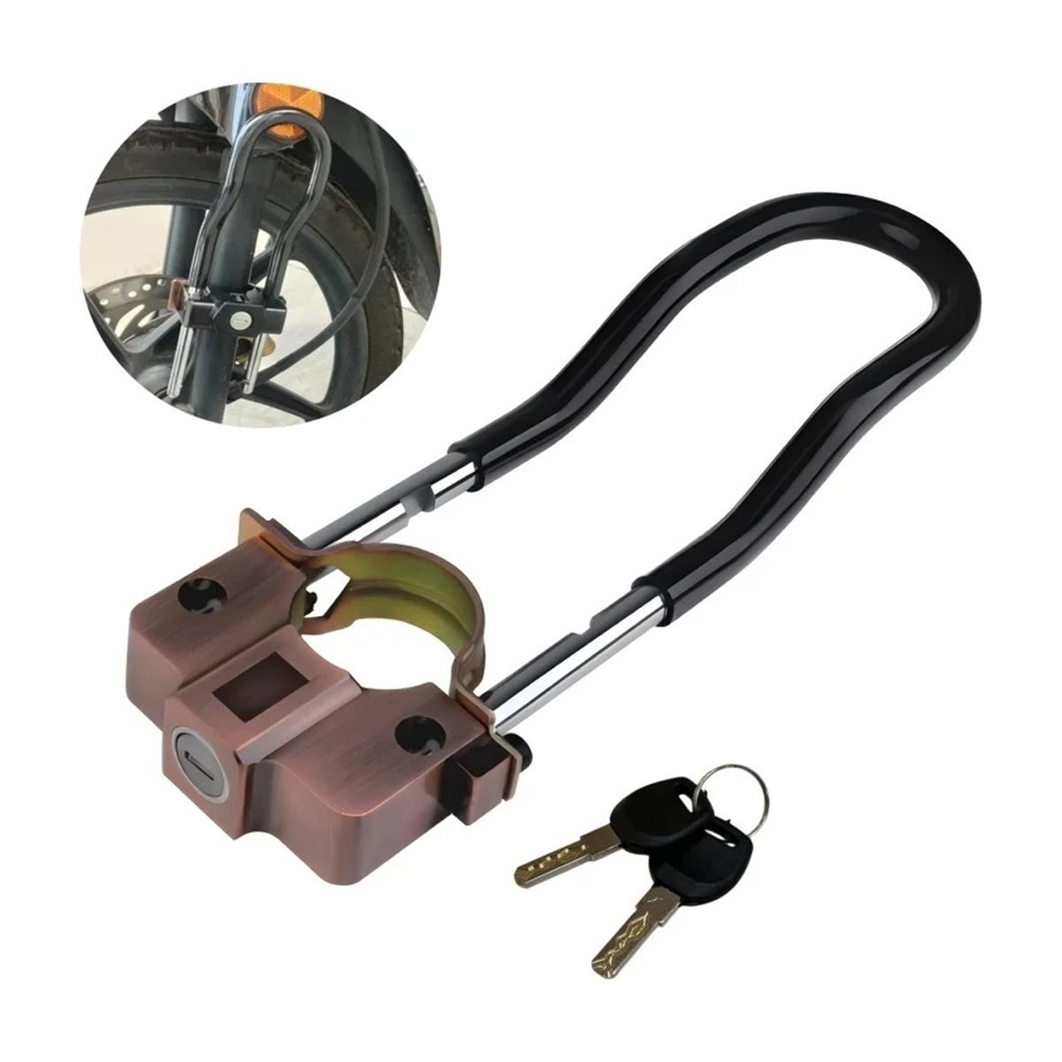 Motorcycle Gear Manufacturers - Trava Antifurto para Motocicleta PHONE&GEAR com