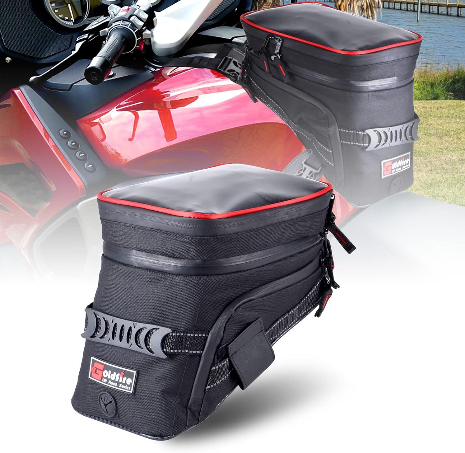 Magnetic Tank Bag - Novo universal saco de tanque da
