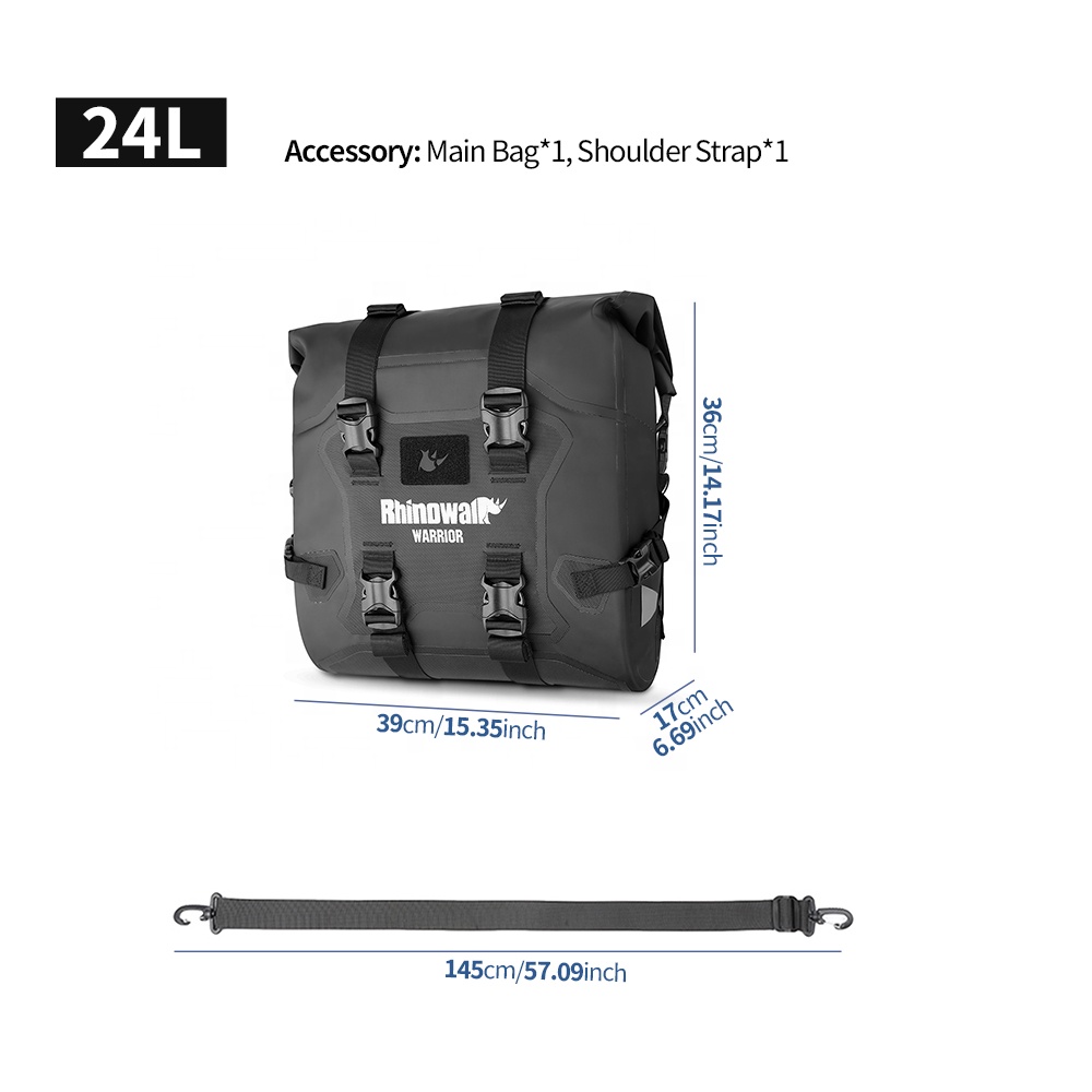 Bolsa Lateral Impermeável para - Motorcycle Gear Travel Bag avaliação e preço