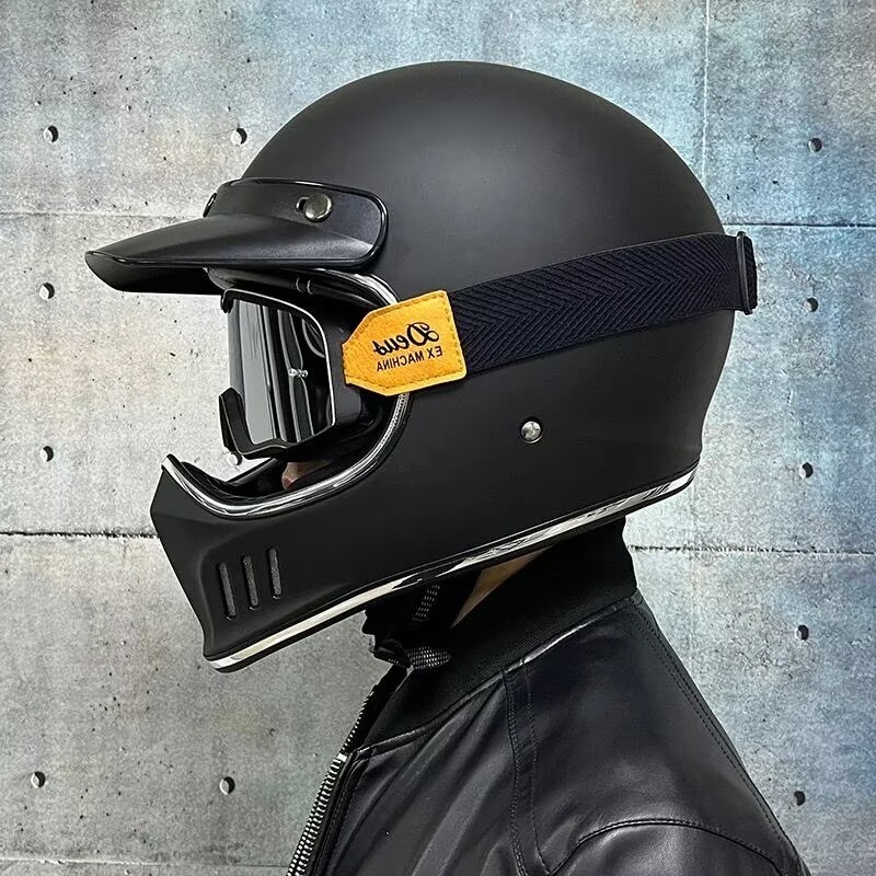 Capacete Vintage de Motocross  - Motorcycle Gear Vintage avaliação e preço