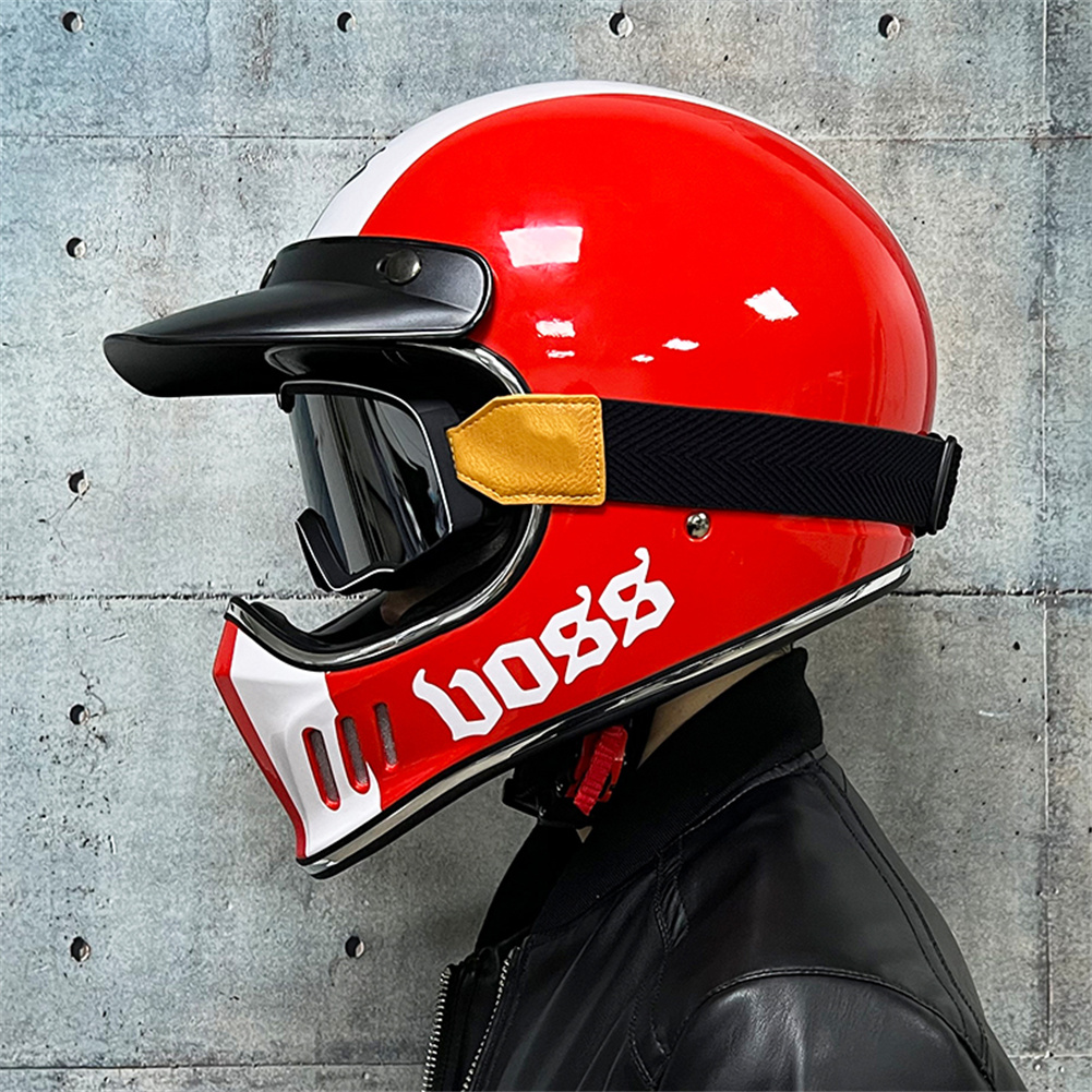 Capacete Vintage de Motocross  - Motorcycle Gear Vintage avaliação e preço