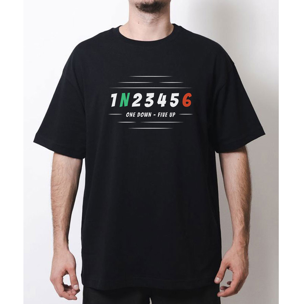Camisetas Gráficas de Algodão  - Motorcycle Gear Up Down avaliação e preço