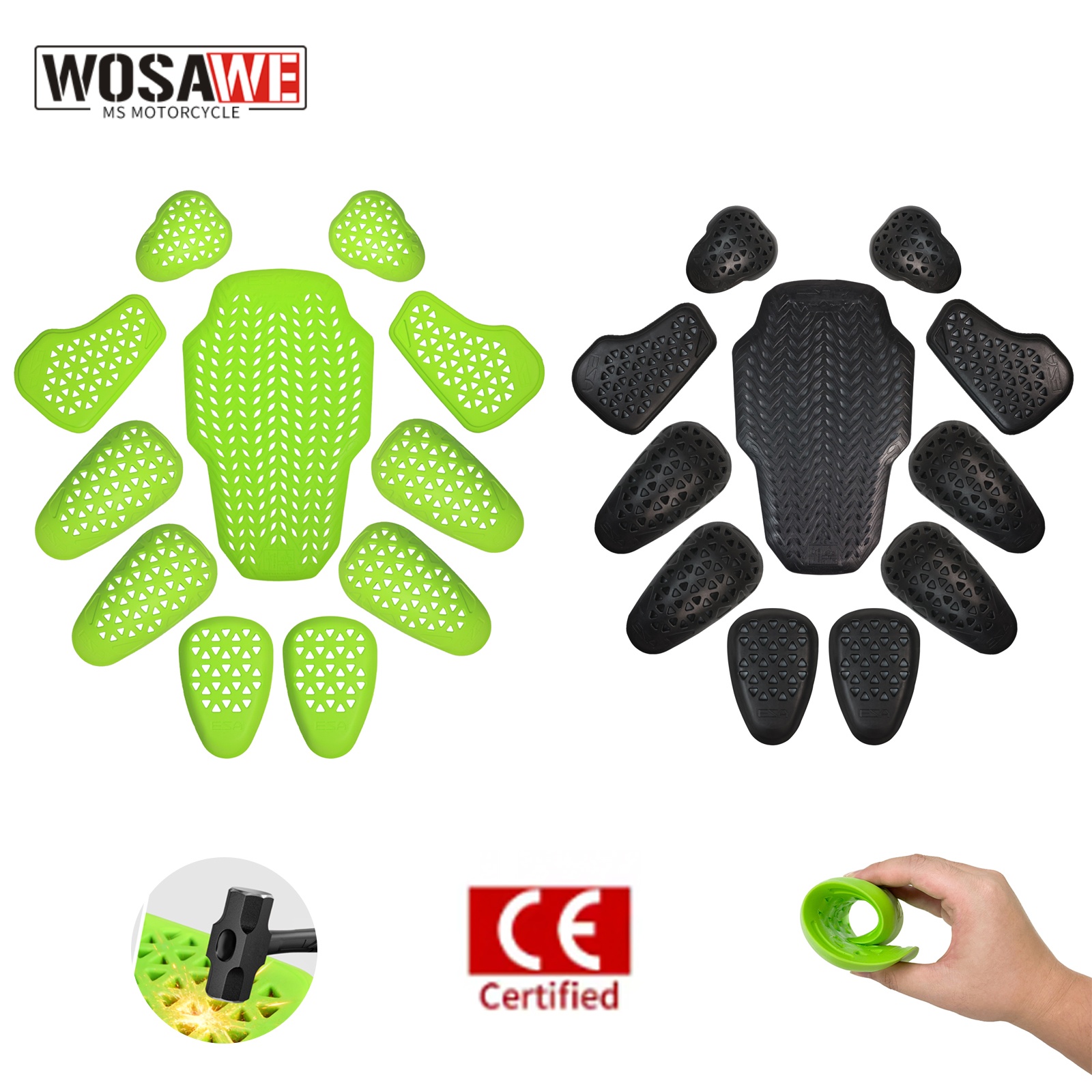 Jaqueta de Motocicleta WOSAWE  - Motorcycle Gear Jacket avaliação e preço