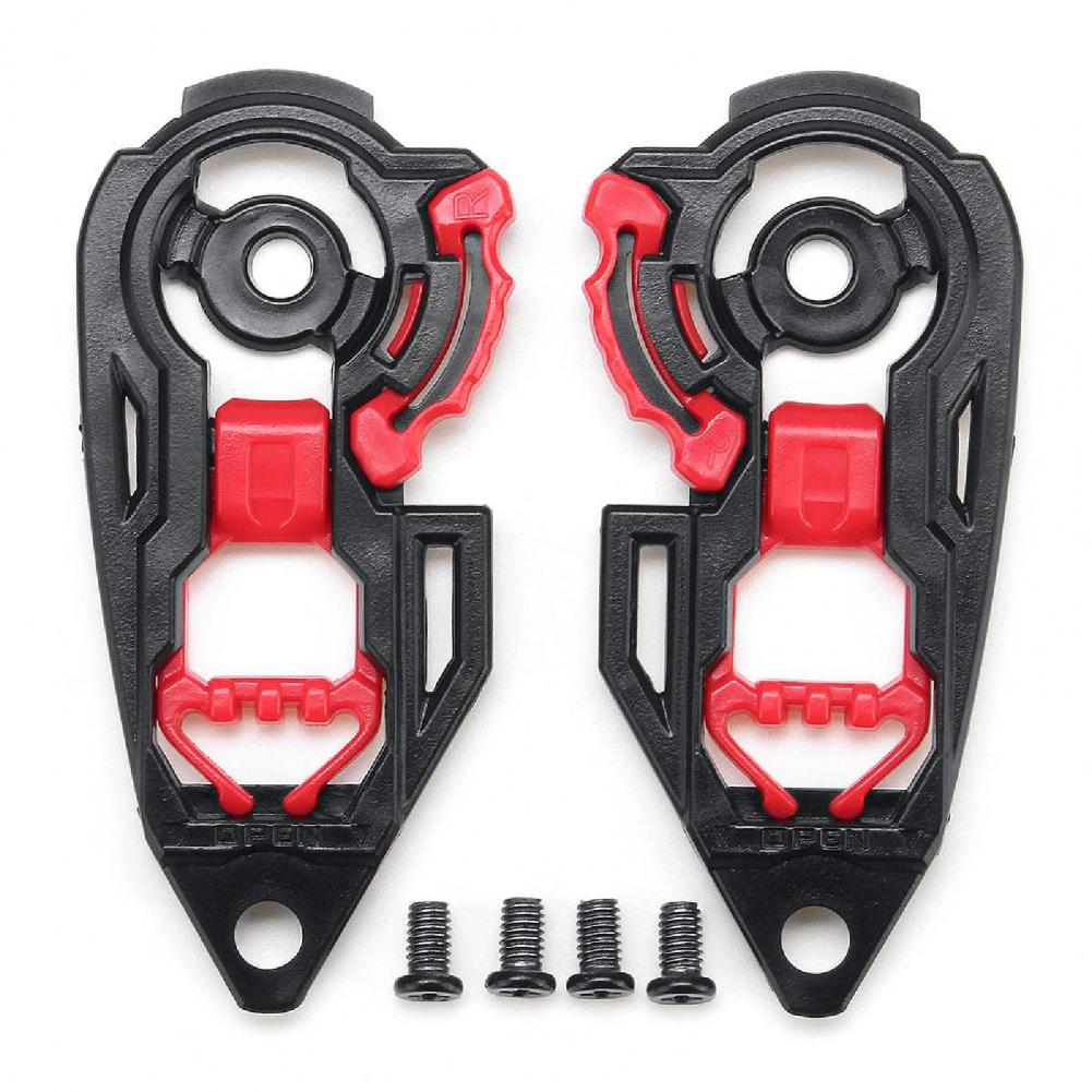 1 par escudo placa base compac - Motorcycle Gear Helmets avaliação e preço