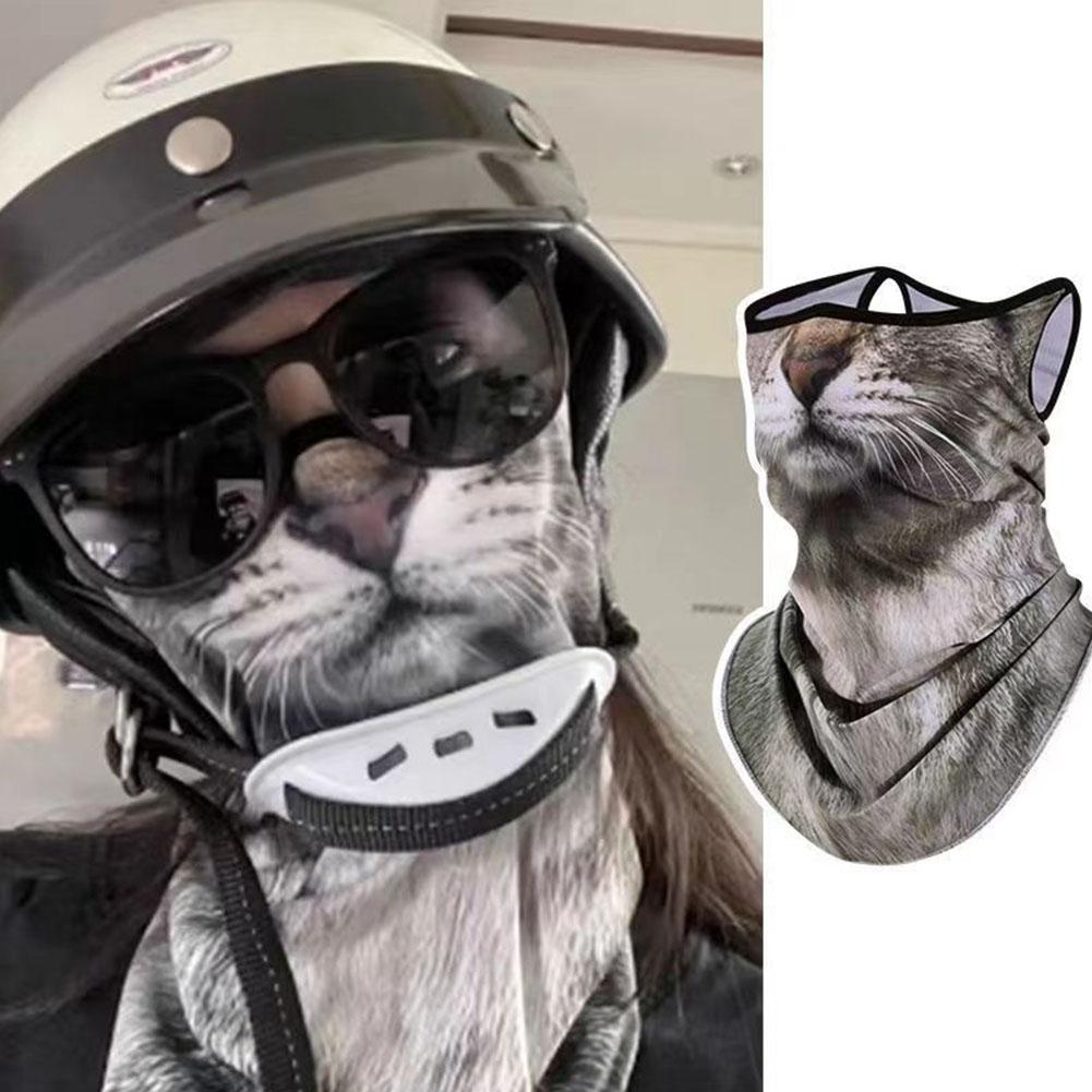 3d bonito animal balaclava mot - Motorcycle Gear Dogs avaliação e preço