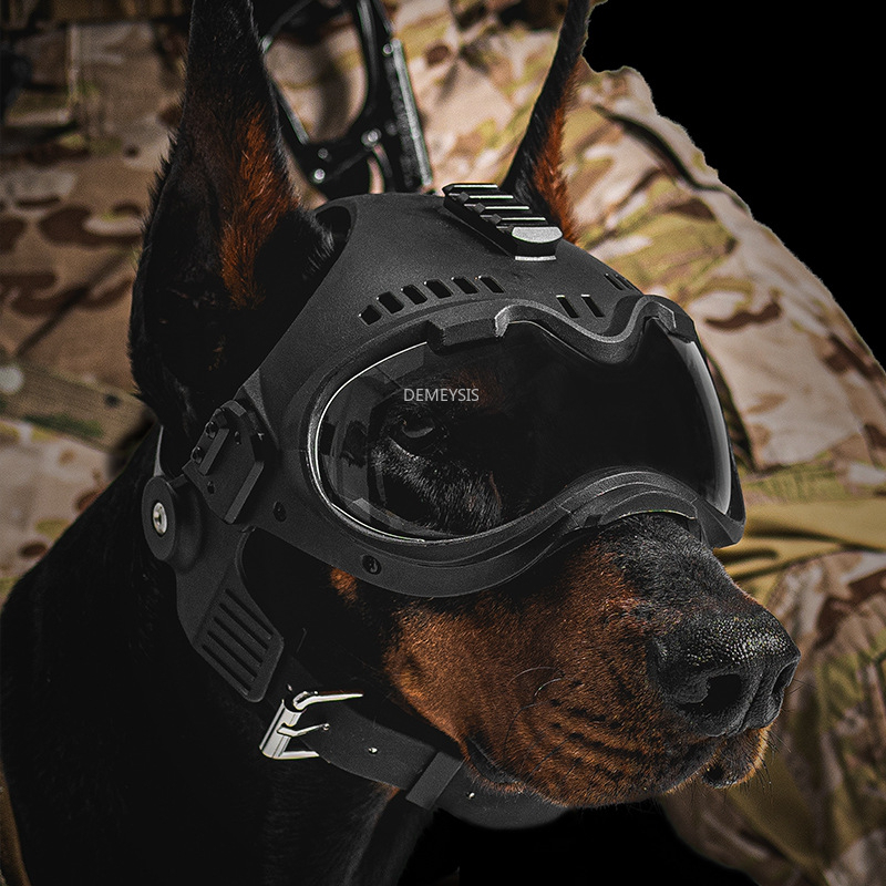 Capacete para cachorro de caça - Motorcycle Gear Dogs avaliação e preço