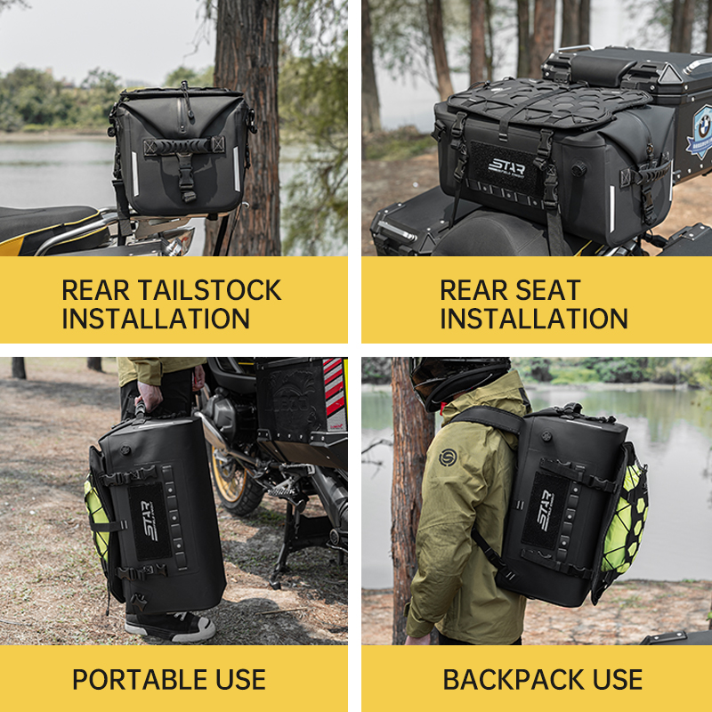 Sfk bolsa para motocicleta, ma - Motorcycle Gear Travel Bag avaliação e preço