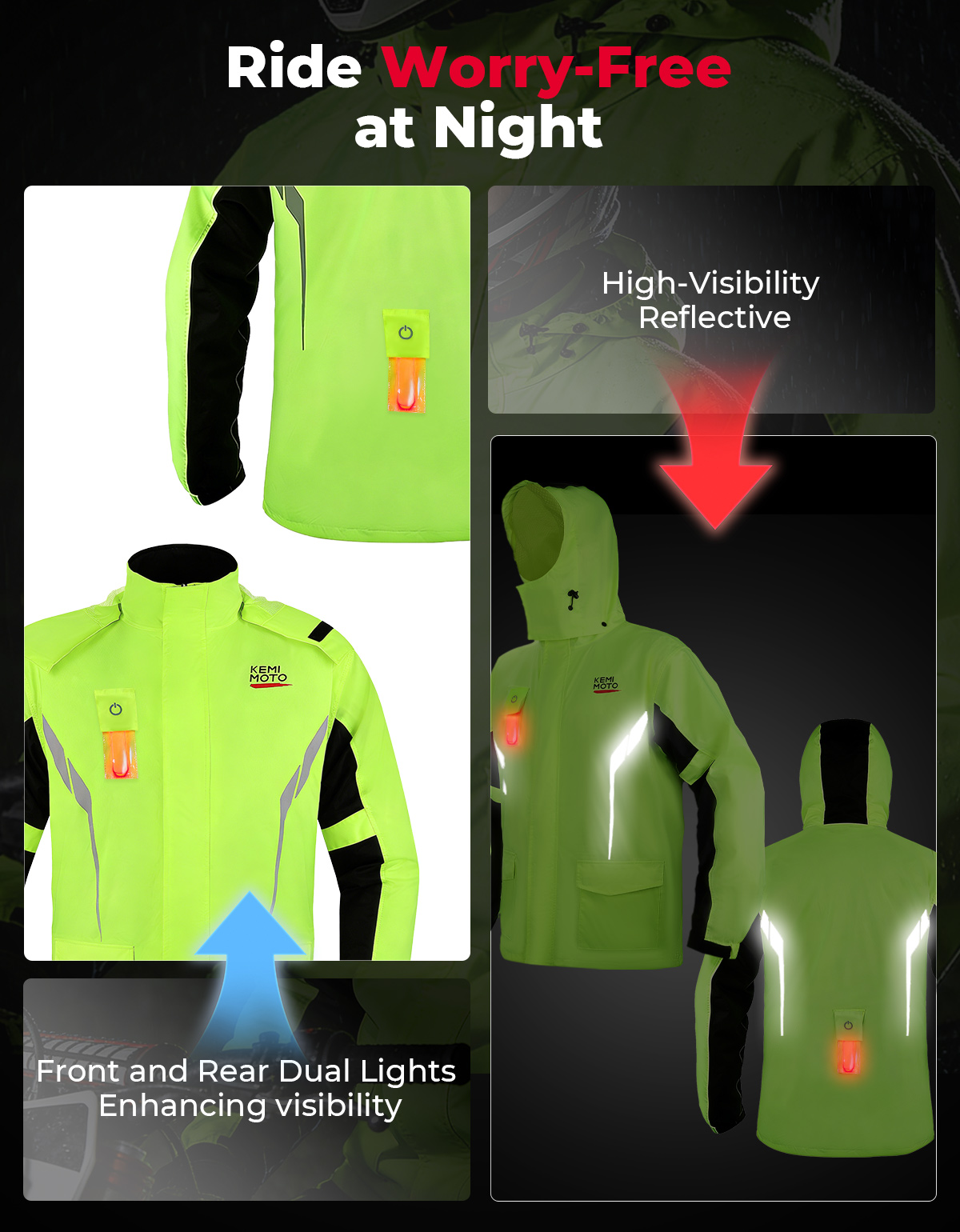 Conjunto de Capa de Chuva Impe - Motorcycle Gear Jacket avaliação e preço