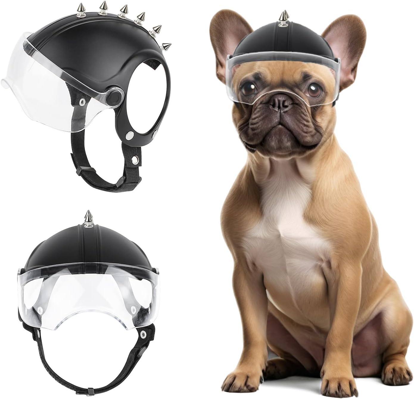 Capacete para Cães Pequenos, C - Motorcycle Gear Dogs avaliação e preço