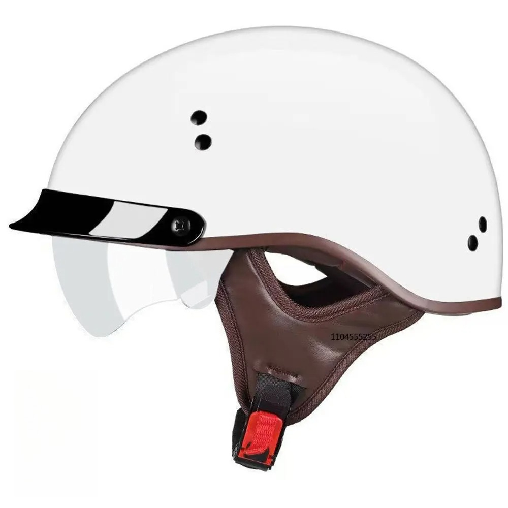 Capacete de motocicleta com ce - Motorcycle Gear Vintage avaliação e preço