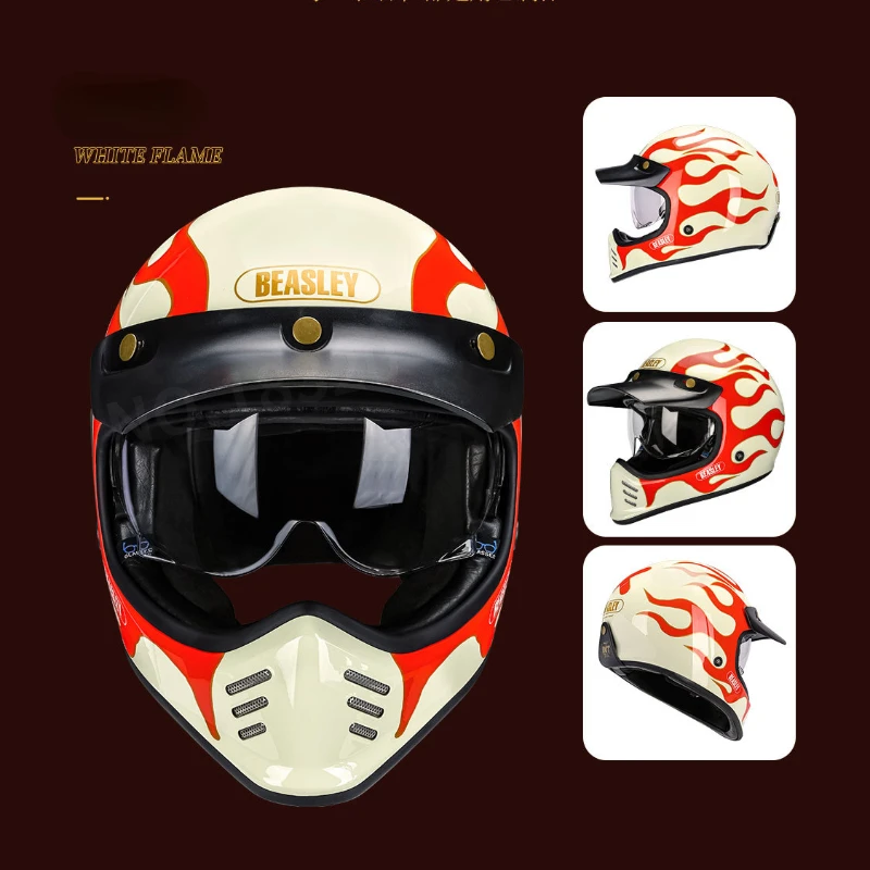 Capacete de motocicleta vintag - Motorcycle Gear Vintage avaliação e preço